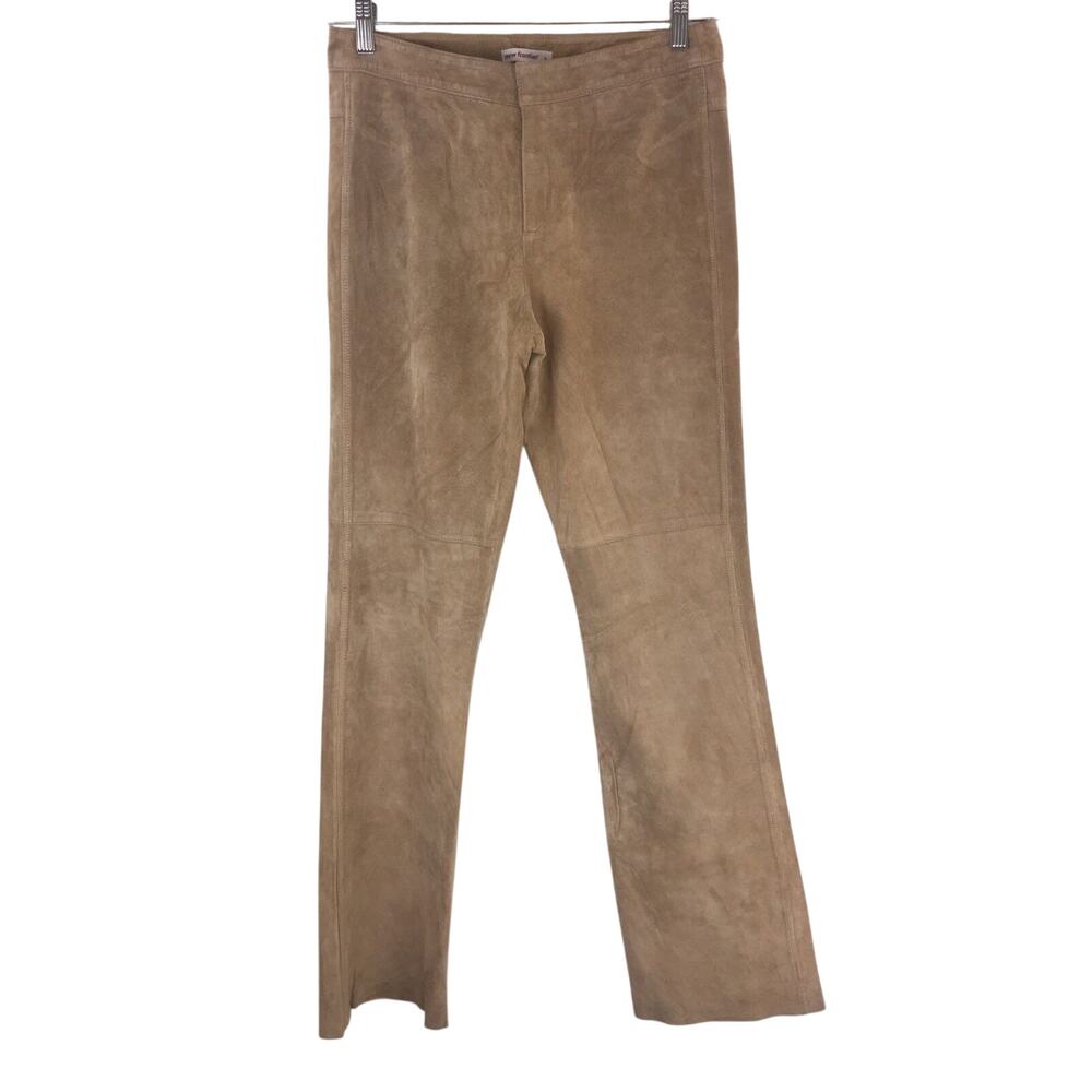 New Frontier Pants Womens 6 Leather Tan